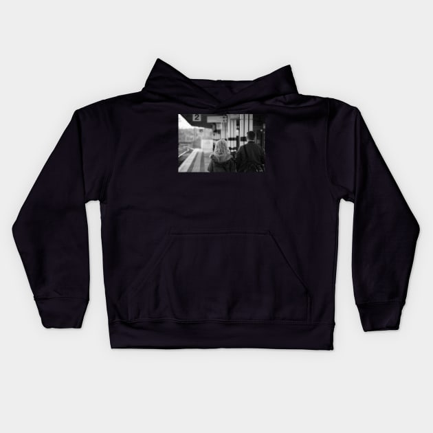 Platform 2 Kids Hoodie by zglenallen